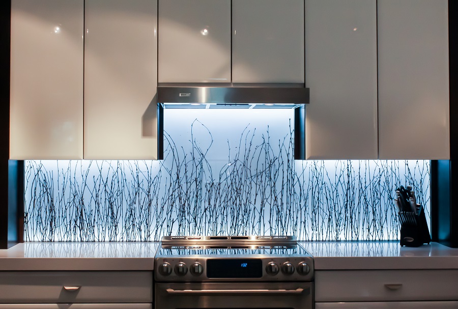 Tyngsboro MA LED Backsplash | Photo Source: A Dream Kitchen