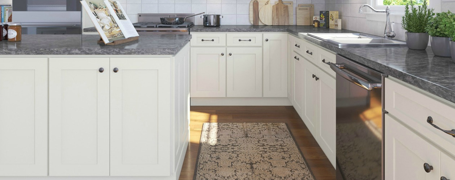 Townplace Cream Kitchen Cabinets - RTA Cabinets for Less!		